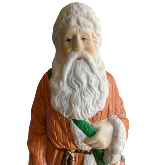 Grander Noel Santa Of The World 1900 BELGIUM Collector's Edition 13" Porcelain - Picture 2 of 11